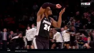 Kyron Cartwright at the 2018 Big East Tournament