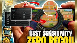 best sensitivity 0 recoil 😨💯✅for pubg mobil/2x, 3x, 4x, 6x All scope setting[don't skip]