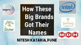 Brand Story || How these famous brands got their names || Nitesh Kataria