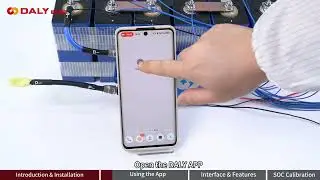 DALY (100balance) Blue active balance BMS Installation and Usage Tutorial Video