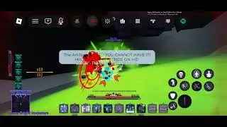 Basically soloing the vanguard in roblox peroxide.