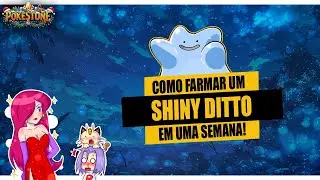 COMO FARMAR NO POKESTONE - SHINY DITTO EM 1 SEMANA! 🤑