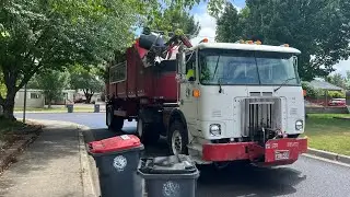 Growing Volvo Xpeditor Heil Starr system garbage truck!
