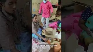 Village Decor - 📦 How We Safely Pack Your Clay Water Pot 🌿