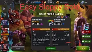 How to Beat Shocker MCOC (Easy & Sloppy) Mangog