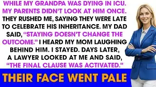 My parents left my grandpa in the ICU — then the lawyer revealed the final clause was activated.