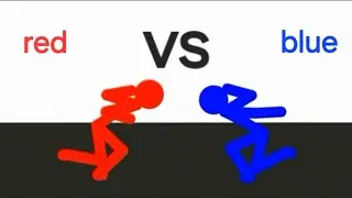 Red vs blue full fight stick fighter animation | stickman badmash #stickman #animation 