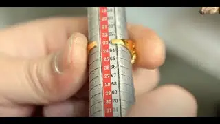 How to Resize Gold Rings #goldring #howtoresizering #jewelrymaking