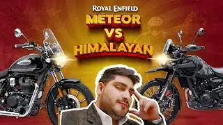 METEOR VS HIMALAYAN 🤔 | CITY RIDE | ADVENTURE