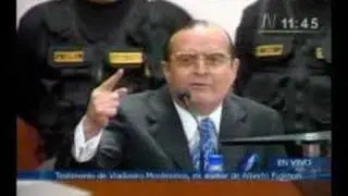Vladimiro Montesinos en juicio a Fujimori - resumen COMPLETO