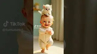 Dudi Didi dum dum #funny #song #cutebaby #cutecat