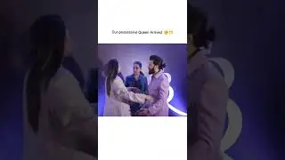 Our possessive Queen 👑 #genelia #Ritesh