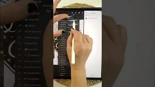 Ninja Level Bulk Brush Backup Gesture for Procreate 🥷 #shorts