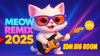 Meow remix - Meo meo EDM BIG ROOM 2025 | Cute Cat Rave Music | Miutoriu