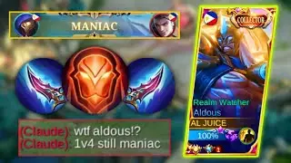 ALDOUS OFFLANE ULTIMATE ONE PUNCH MAN IN SOLO RANKED!!!