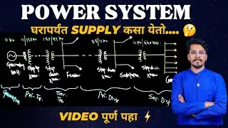 Power System⚡ #single Line Diagram #transmission #distribution #electrical #engineering #polytechinc
