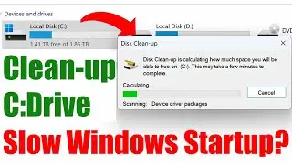 КАК ОЧИСТИТЬ ДИСК С В WINDOWS 11