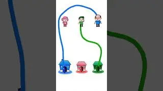 Rush home ( draw puzzle game) please subscribe 🥺