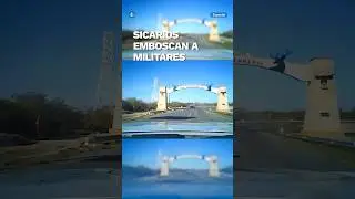 En emboscada, Guardia Nacional repele agresi&oacute;n en Tamaulipas; sicarios huyen #shorts