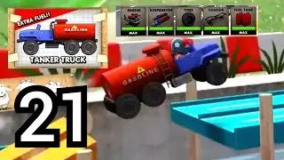 21.Mini Racing Adventures - ALL TRACKS Walkthrough&rarr;(TANKER TRUCK✅)&larr;Mobile Gameplay (Modded)