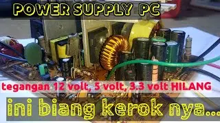 CARA MEMPERBAIKI PSU KOMPUTER DENGAN MUDAH