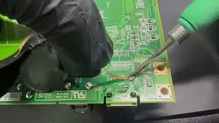 Replacing the RJ 45 port