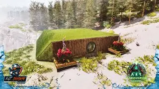 I Built A Hobbit Hole - Ark Survival Ascened - Ragnar&ouml;k