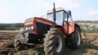 Orka i Talerzowanie 2017 Zetor 16145 i Ursus 1224 (Dźwięk Silnika)