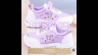 Sepatu sneaker anak kuromi #sepatuanak#kuromi  