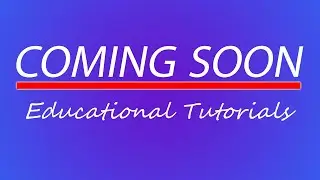coming soon........