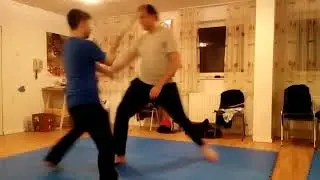Escrima: Throw with Baston Drill 2