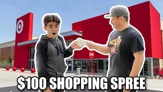 SURPRISE $100 TARGET SHOPPING SPREE | WHAT DID HE BUY AT TARGET? TARGET SHOP WITH ME