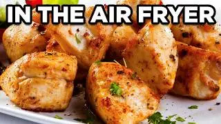 Juicy Air Fryer Chicken Bites [Ready in 10 minutes]