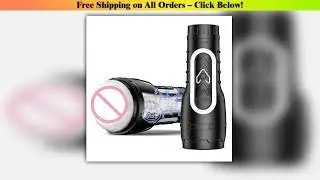 Squeezable Split Detachable Design Male Masturbator 7.5