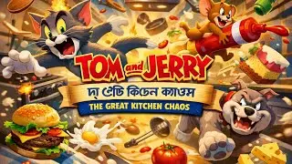 Tom and Jerry: The Great Kitchen Chaos।#cartoon #shortvideo #shorts #dorama 