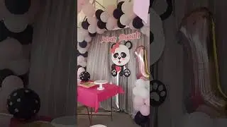#short#1stbirthday #happybirthday#panda#compilation /happy 1st birthday