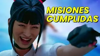 COMPLETANDO MISIONES Y PARTIDAS EN FORTNITE - Fortnite (capitulo 7)  ¿Llegare al PRIMER LUGAR?