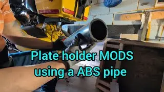 Plate holder lay down mod |using a ABS pipe
