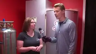 WKYC's Austin Love tests out cryotherapy in Berea