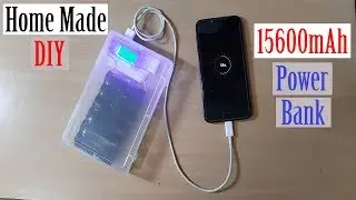 DIY : How To Make  a 15600mAh Power Bank From Scrap Laptop Battery Under ₹300