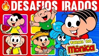 🎮 DESAFIOS IRADOS TURMA DA MÔNICA! 🔥 25 FASES DE JOGOS!