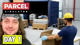 Starting Our PARCEL Business Life Now! (Parcel Simulator Day 1)