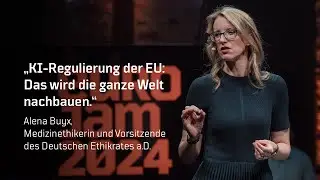 Alena Buyx über die Vorreiterrolle Europas bei KI | EuroJam 2024