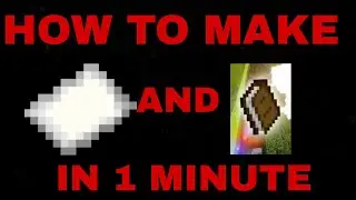 How to make PAPER and BOOK in Minecraft | #minecraft | #minecraftislive | #mk100gaming |