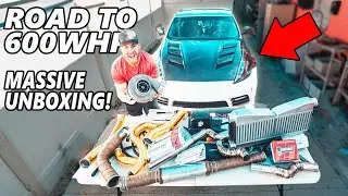 Full 600WHP $7,000 Turbo Kit Unboxing!! *Nissan 370z/350z*
