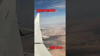 Takeoff from Phoenix Sky Harbor | Clouds & Aerial Wonders | Short Travel Escape #shorts #phoenix
