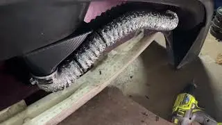 Adding a Front Bumper Cold Air Intake to the car.
