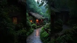 Heavy rain sound and thunder#rain #relax#meditationmusic #rainoundforsleep