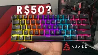 Teclado bom e barato! O teclado 60% que surpreendeu! – NK61 Nacodex x AJAZZ