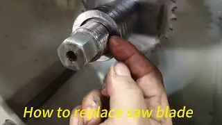 Multi rip saw for short timber cutting 80mm long